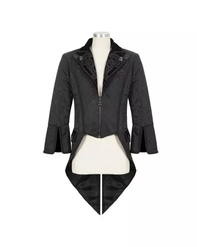 Black Elegant Jacket for Men from Devil Fashion Brand at €125.00