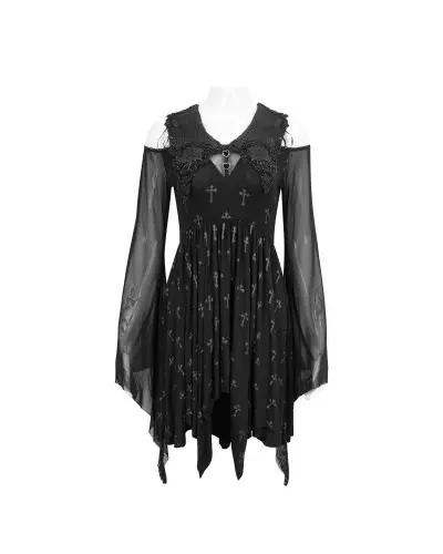 Robe avec Manches en Tulle de la Marque Devil Fashion à 85,00 €