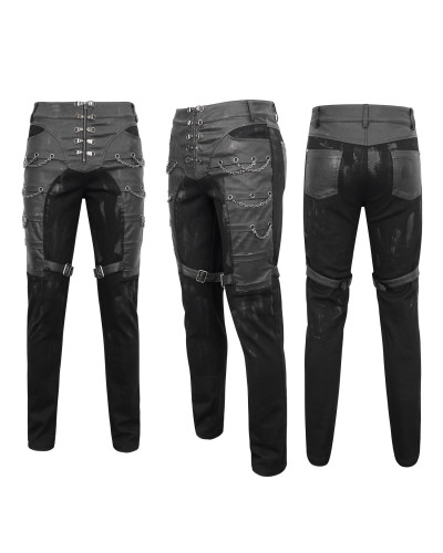 Pantalón con Tachuelas para Hombre