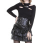 Elastic Faux Leather Belt