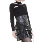 Elastic Faux Leather Belt