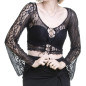 Transparent Lace Top