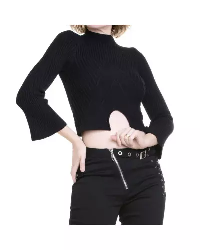 Kurzer Schwarzer Pullover der Style-Marke für 17,90 €