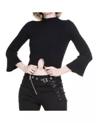 Short Black Sweater