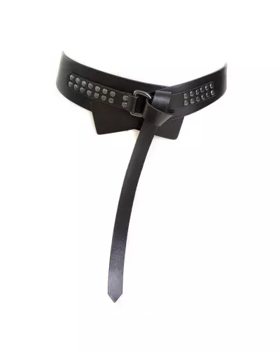 Faux Leather Belt with Studs from Style Brand at €9.00