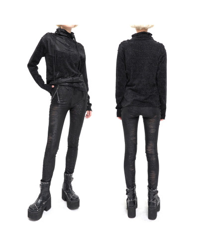 Chaqueta Asimétrica con Capucha