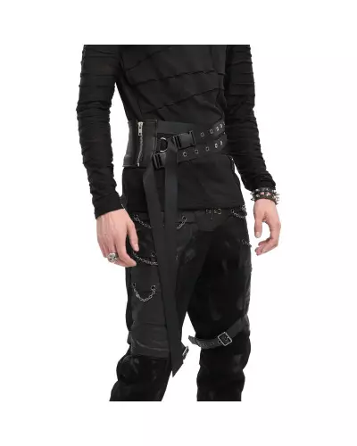 Asymmetric Belt for Men from Devil Fashion Brand at €45.00