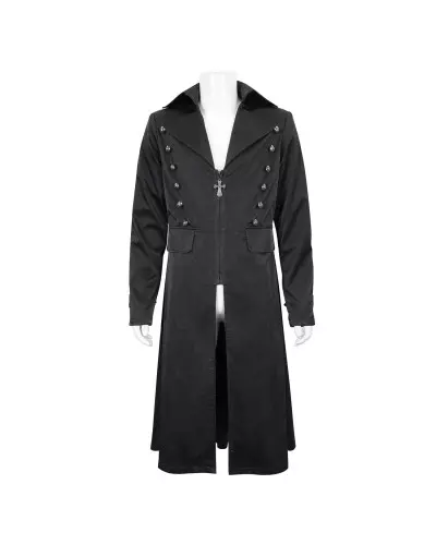 Long Black Jacket for Men from Devil Fashion Brand at €195.00