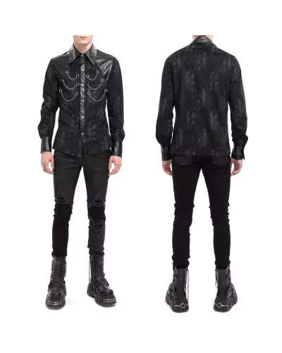 Camisa con Cadenas para Hombre marca Devil Fashion a 89,00 €
