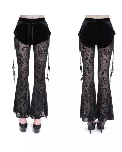 Black Transparent Leggings from Devil Fashion Brand at €69.00