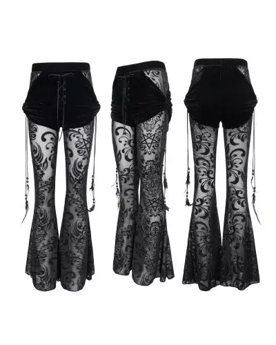 Black Transparent Leggings from Devil Fashion Brand at €69.00