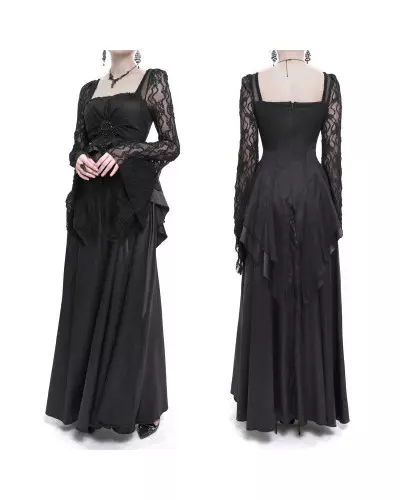 Robe Élégante Noire de la Marque Devil Fashion à 139,00 €