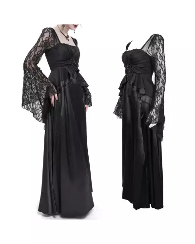 Robe Élégante Noire de la Marque Devil Fashion à 139,00 €