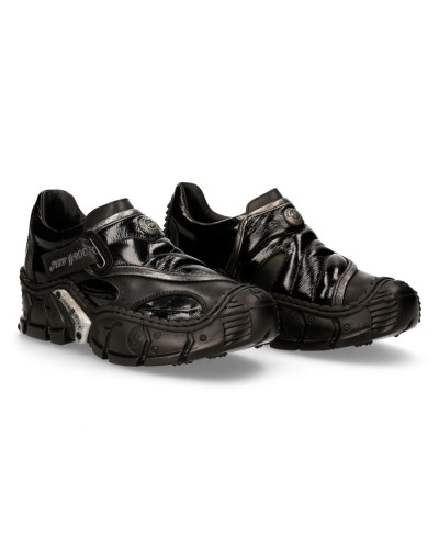 Unisex Black New Rock Shoes