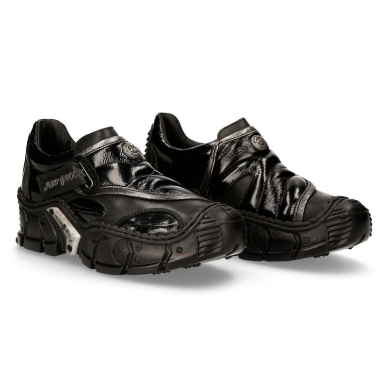 Chaussures New Rock Noirs Unisexes