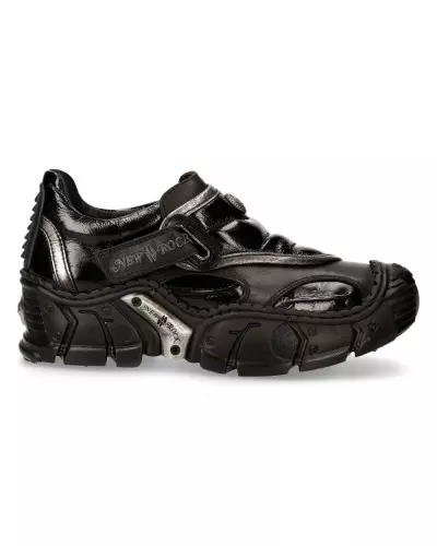 Unisex Schwarze New Rock Schuhe der New Rock-Marke für 189,00 €