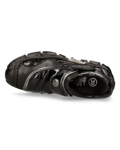 Chaussures New Rock Noirs Unisexes