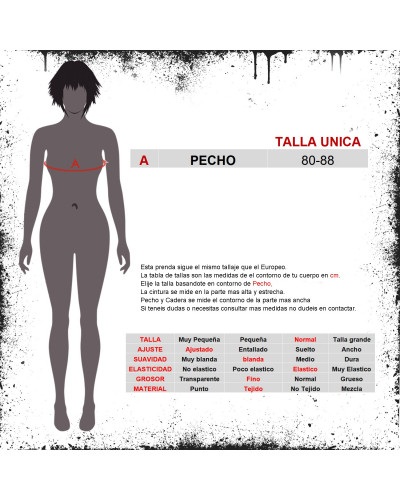 Top gótico Anilla y Tul