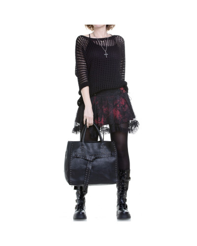 Conjunto Bolso Grande Tachuelas
