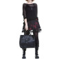 Conjunto de Bolsa Grande com Tachas
