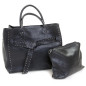 Set mit Großer Tasche mit Nieten Set mit Großer Tasche mit Nieten