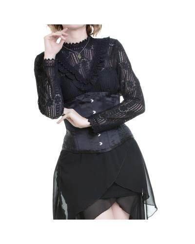 Blusa de Encaje Gotica