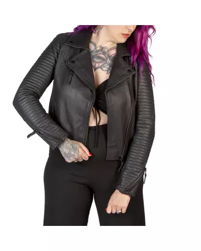 Leather Jacket from New Rock Brand at €225.00