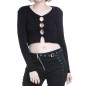 Ribbed Black Top