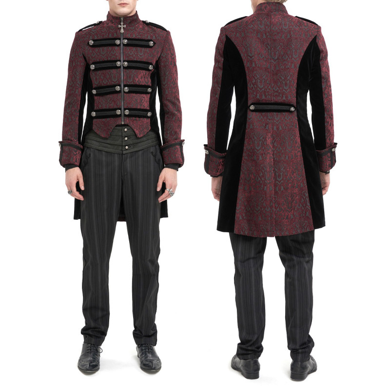 Red Elegant Jacket for Men