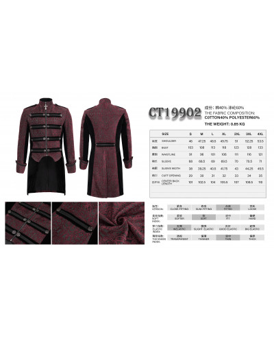 Chaqueta Roja Elegante para Hombre