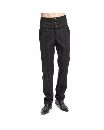 Black Elegant Pants for Men from Devil Fashion Brand at €95.00