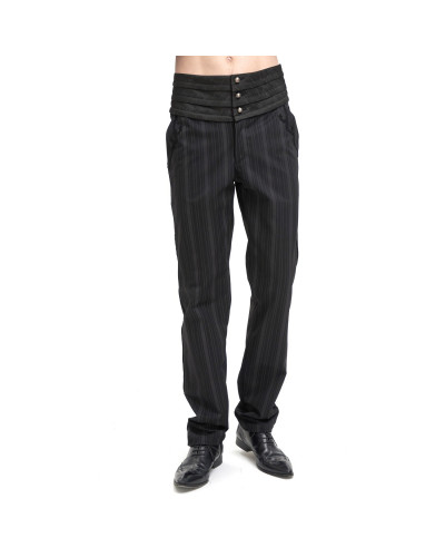 Pantalon Noir Élégant pour Homme