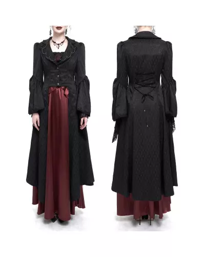 Veste Élégante Noire de la Marque Devil Fashion à 149,90 €