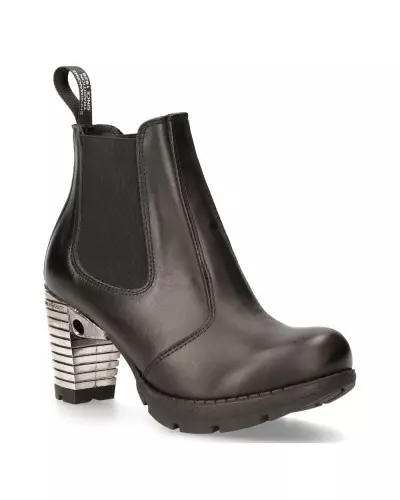 New Rock Booties with Metallic Heels from New Rock Brand at €145.00