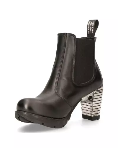 New Rock Booties with Metallic Heels from New Rock Brand at €145.00