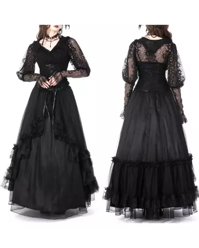 Long Skirt with Lace from Dark in love Brand at €65.90