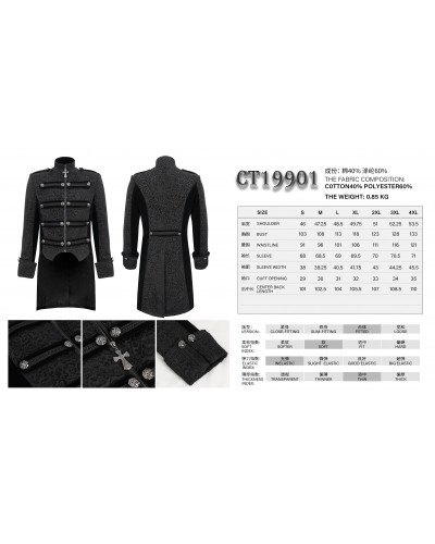 Black Elegant Jacket for Men