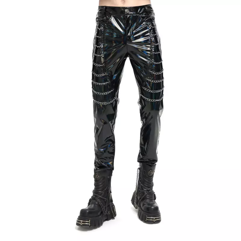 Pantalon avec Chaînes pour Homme de la Marque Devil Fashion à 92,50 €