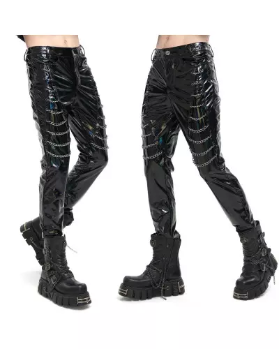 Pants with Chains for Men from Devil Fashion Brand at €92.50