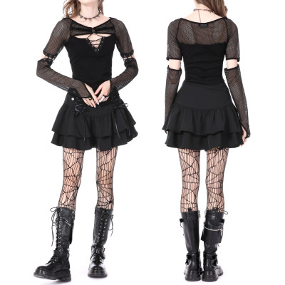 Skirt with Volants