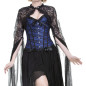 Black and Blue Corset