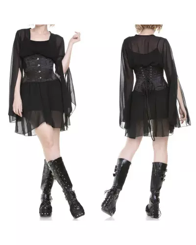 Black Underbust Corset from Crazyinlove Brand at €35.00