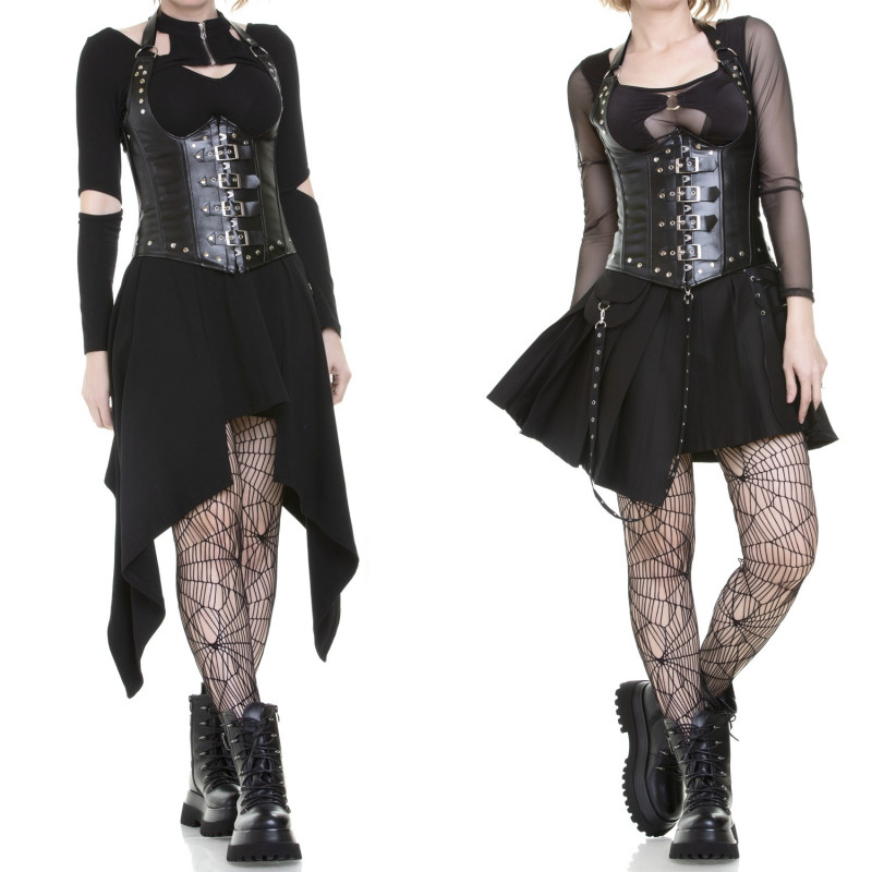 Corset Serre-Taille avec Boucles
