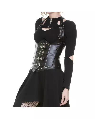Belts Sexy Corset Underbust Women Gothic Top Comfortable Bustier Solid  Color Corsets Bustiers Black White From 8,58 €