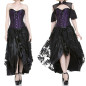 Black and Lilac Corset Black and Lilac Corset