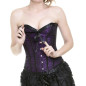 Black and Lilac Corset Black and Lilac Corset