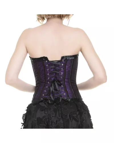 Black and Lilac Corset from Crazyinlove Brand at €29.00