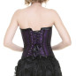 Black and Lilac Corset Black and Lilac Corset