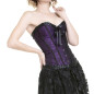 Black and Lilac Corset Black and Lilac Corset