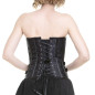 Corset avec Brocart et Similicuir Corset avec Brocart et Similicuir